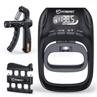 Entrenador De Fuerza Grip Fitbeast Con Probador Digital Y Ejercitador