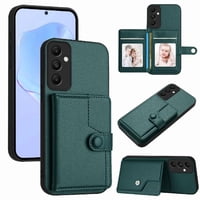 Foxdock Funda Para Samsung Galaxy A05S Con Bloqueo Rfid - Diseño Elegante Con Cierre De Botón