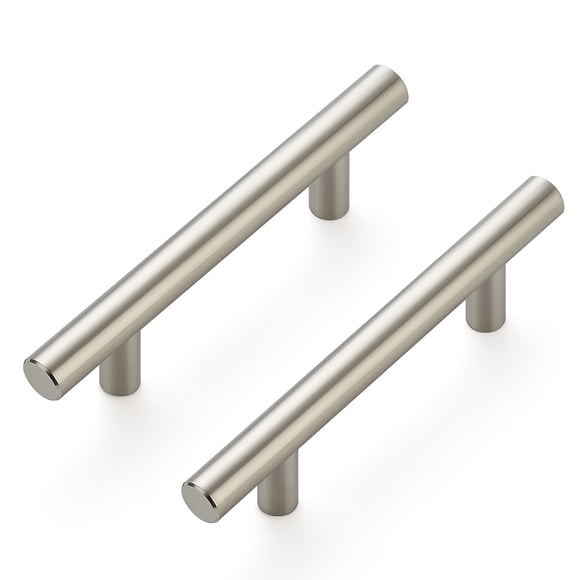 Tiradores para Gabinete Ravinte 127 mm Níquel Cepillado - Pack de 10