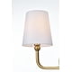 thumbnail image 5 of Aplique de Pared Living District Senna 16 Oro Satinado con Pantalla de Tela, 5 of 9