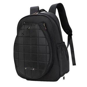 Magideal - Mochila De Tenis Bolsa De Tenis Bolsa De Deportes Al Aire Libre Portátil Bolsa De Raqueta De Tenis Soporte De Raqueta Para Raqueta De Bádminton Acceso Negro