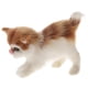 thumbnail image 2 of Gato Precioso Realista De Piel Real Regalos De Los Ni?os Animal Peludo En Casa De Decoración 11 * 8cm, 2 of 3