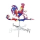 thumbnail image 1 of Veleta De Hierro Con Forma De Gallo Para Patio, Jardín Y Granja, 1 of 5