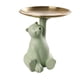 thumbnail image 4 of Resina Nórdica Oso Polar Estatua Estatuilla Escultura Baratijas Llavero Verde, 4 of 5