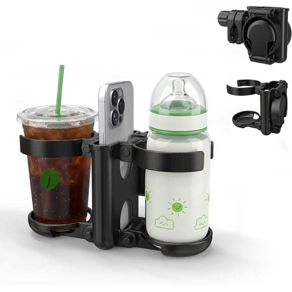 Portavasos para Cochecito ZealSound CH3KF 3 en 1 Celular Botella
