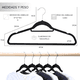 thumbnail image 2 of Colgadores De Ropa Ganchos Set 30u Terciopelo Antideslizante, 2 of 7