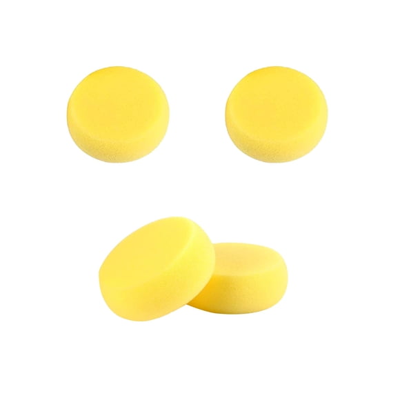 Esponja de Pintura WAFJAMF 7,5 cm Pack de 4 Amarilla