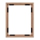 thumbnail image 1 of Marcos flotantes de lona MCS de madera de nogal, 16 x 20 cm (paquete de 1), 1 of 7