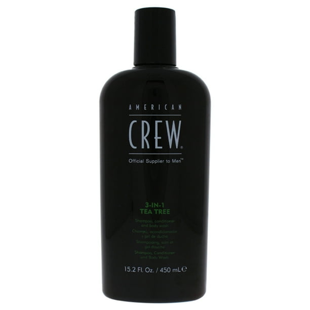 Champú, Acondicionador Y Gel De Baño De Árbol De Té 3 En 1 De Para Hombres: Champú, Acondicionador Y Gel De Baño De 15,2 Oz