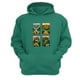 thumbnail image 1 of Polerón Canguro Tortugas Ninja Verde Aguamarina Talla Xs Unisex, 1 of 2