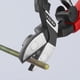 thumbnail image 3 of Alicates KNIPEX 7122200 Comfort Grip, angulados, alto apalancamiento, 3 of 9