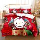 thumbnail image 1 of Happy Family Quilt Set Lucky RABBYCC Printed Bedding Set Double King Bed Set Children Bedroom Down Coat Set RABBYCC Bedding Bed Sheets, 1 of 5