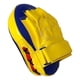 thumbnail image 1 of Almohadilla De Golpe Curva Thai Ioensy Amarillo Azul, 1 of 5