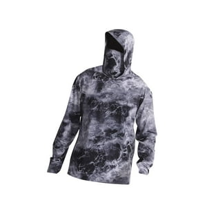 Genérico - Camisa Con Capucha Para Protección Solar Para Hombre, Camisa Fina De Pesca Para Golf, Verano, Ciclismo, Xl