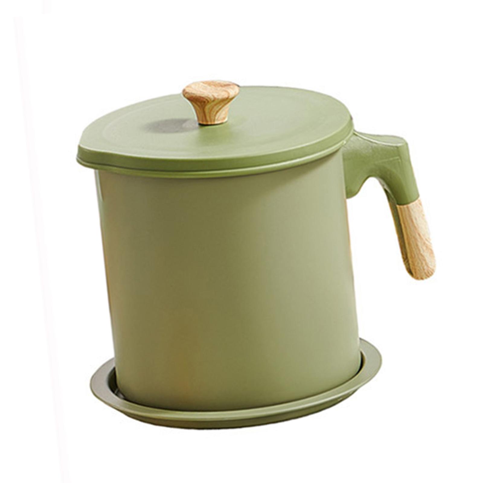 Bothyi - Mini Freidora Olla Multifuncional Ahorro De Aceite 1.4L Para Cocina Verde