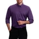 thumbnail image 5 of INSPIRE CHIC Camisas formales de manga larga con cuello en punta para hombre, color sólido, color púrpura oscuro, talla M, 5 of 6