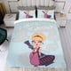 thumbnail image 4 of Soñé con Jeannie Conjunto de sábanas temático, trío de piezas, cómodo y amigable con la piel, diseño único, regalo de decoración para el hogar para familiares, amigos y fans,135cm *200cm, 4 of 6