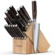 thumbnail image 1 of Juego de Cuchillos Yatoshi de 15 Piezas en Acero de Alto Carbono con Bloque, 1 of 9