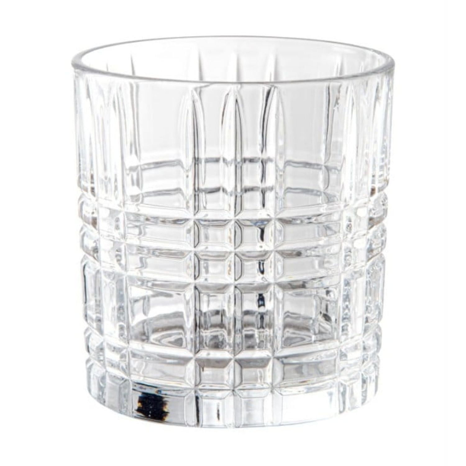 Set 6 Vasos Bajo 33cl Vintage Vidrio Transparente Fta