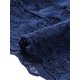 thumbnail image 5 of INSPIRE CHIC Chaquetas de Mujer Encaje Floral Cárdigan Mangas 3/4 Cubierta Transparente Top Azul Oscuro S, 5 of 6