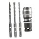 thumbnail image 5 of Adaptador De Martillo De Conversión De Llave Eléctrica Para Construcción De Mejoras Para El Hogar Con 3 Brocas, 5 of 5