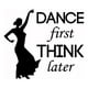 thumbnail image 1 of Decomural Dance First Think Later Sports WS-44008, 1 of 2