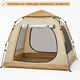 thumbnail image 2 of Carpa Automática Hexagonal Para 3-4 Personas 240x210x140 Beige, 2 of 6