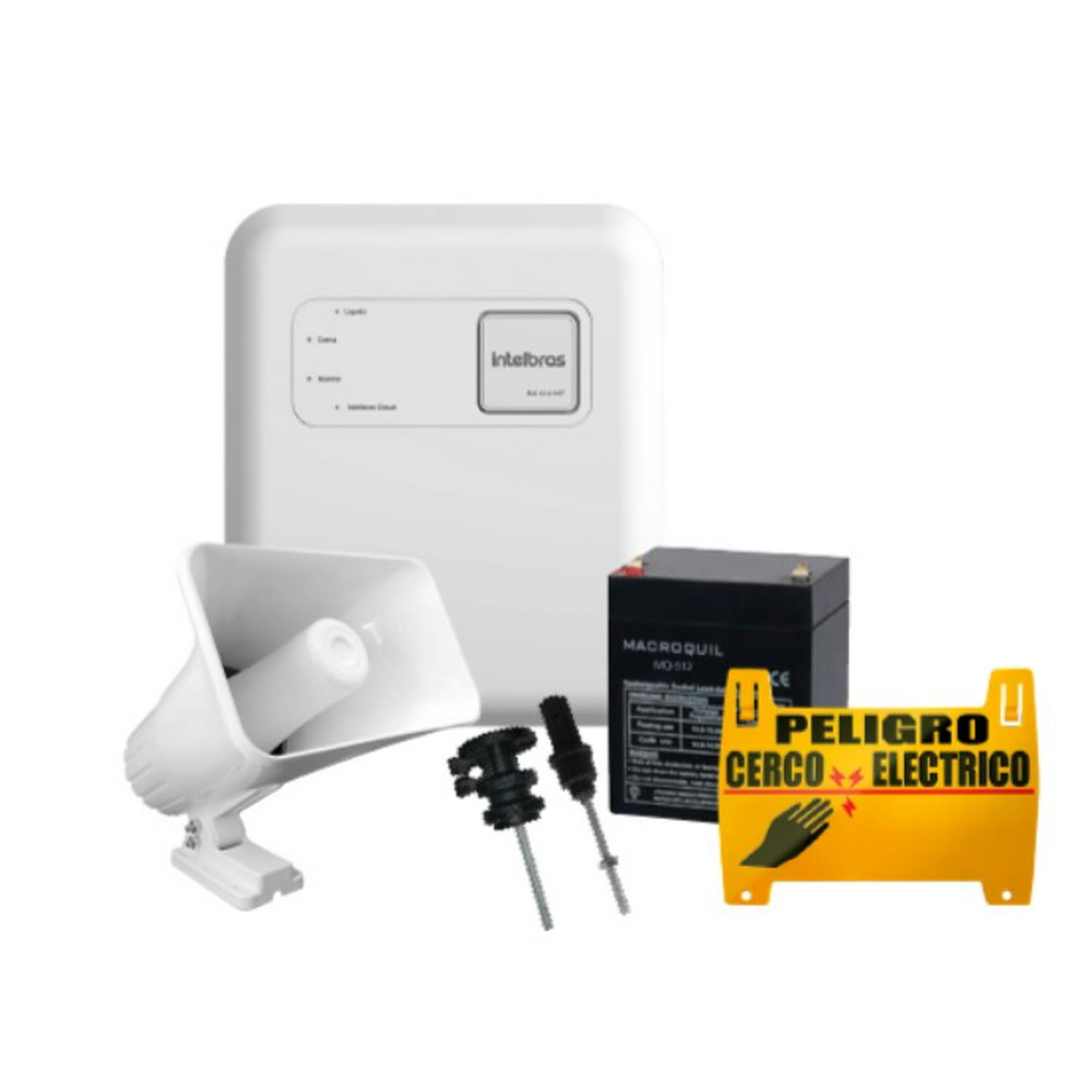 Kit 110 Metros Cerco Eléctrico Intelbras