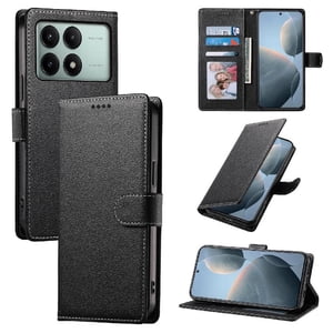 Funda Para Foxdock Xiaomi Poco X6 Pro 5G– Cuero Premium, 3 Ranuras Para Tarjetas, Protección Contra Impactos