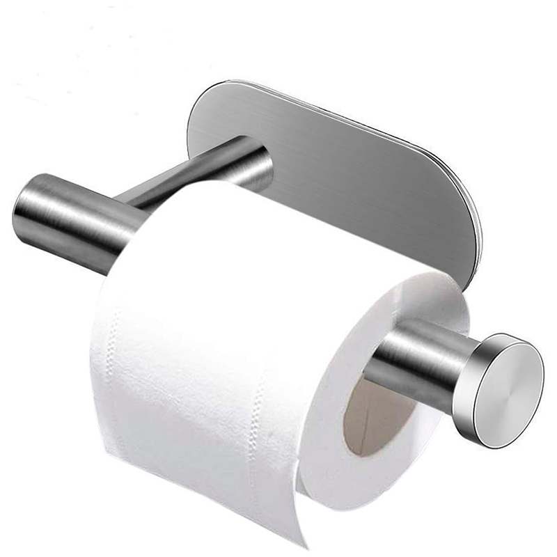 Wakeshome - Porta Confort Baño Acero Inoxidable Estante Papel Higienico