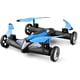 thumbnail image 1 of Dron 2 en 1 RC de 2,4 GHz, vehículo volador aire-tierra, cámara 4K HD, cuadricóptero con luz LED nocturna, helicóptero de juguete, despegue y aterrizaje con una sola tecla (color: azul, tamaño: 1080-3, 1 of 7