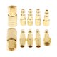thumbnail image 2 of Juego De Acopladores Rápidos De 10 Piezas, Accesorios De Conector De Manguera De Aire, Enchufe De Herramientas NPT De 1/4 ", 2 of 3