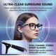 thumbnail image 2 of Gafas inteligentes MNVOEQ con traductor IA, Bluetooth y lentes fotocromáticas, 2 of 9
