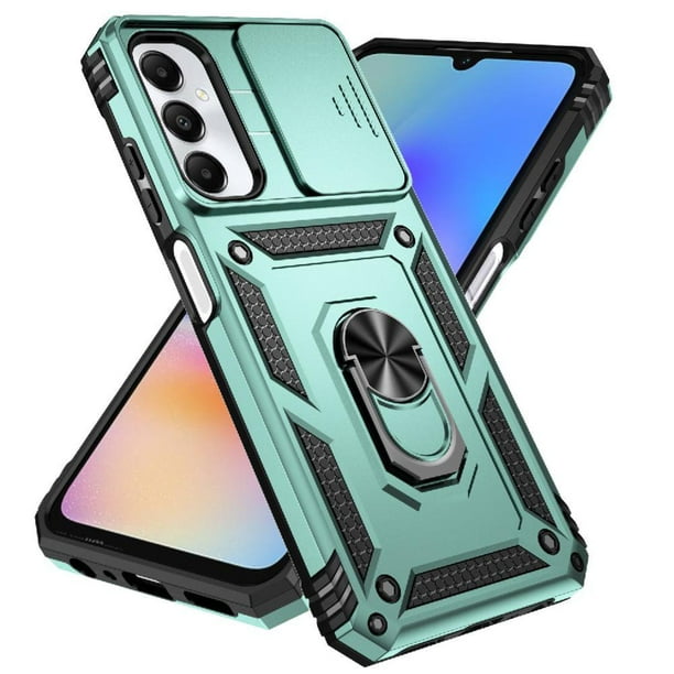 Estuche GANGXUN para Samsung Galaxy A05S, soporte giratorio 360°, estilo mecánico y magnético