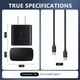 thumbnail image 3 of Cargador ElecBrain USB C superrápido de 45 W para Samsung Galaxy, 3 of 7