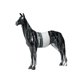 thumbnail image 3 of Escultura De Caballo, Figura Decorativa Creativa Para Estantería De Libros, Estante De Sala De Estar, Gris Grande, 3 of 5