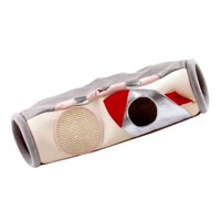 Ioensy - Gato Túnel Interactivo Suave Para Animales Pequeños Cachorro, Gatito, Gatito, Conejo Ovni