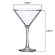 thumbnail image 5 of Copas de Martini Amazing Abby 295 ml (Juego de 6), Plástico, 5 of 6
