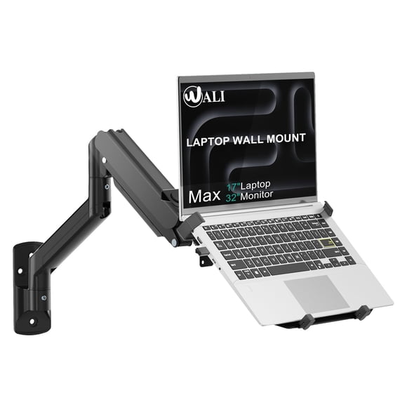 Brazo de pared para laptop WALI GSWM001NLP para notebook de 10-17 pulgadas