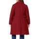thumbnail image 5 of GRACE & GRANDEUR Abrigos de Invierno para Mujer Tallas Grandes Chaquetas de Un Solo Pecho Abrigos Largos 3X Rojo Oscuro, 5 of 8