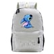 thumbnail image 1 of MINISO Disney Stitch Themed Backpack Durable Lightweight Daypack School Travel Cartoon Inspired Design with Secure Zip Closure, 1 of 3