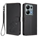 thumbnail image 1 of Funda Volteable tipo Billetera con Correa para Xiaomi Redmi Note 14S 4G, Negro, 1 of 6