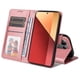 thumbnail image 5 of Funda Billetera para Xiaomi Redmi 13 Pro 4G con Porta Tarjetas y Soporte Ajustable Rosa, 5 of 5