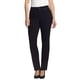 thumbnail image 3 of Vaqueros Gloria Vanderbilt para mujer, mezclilla, color negro, talla 16, 3 of 5