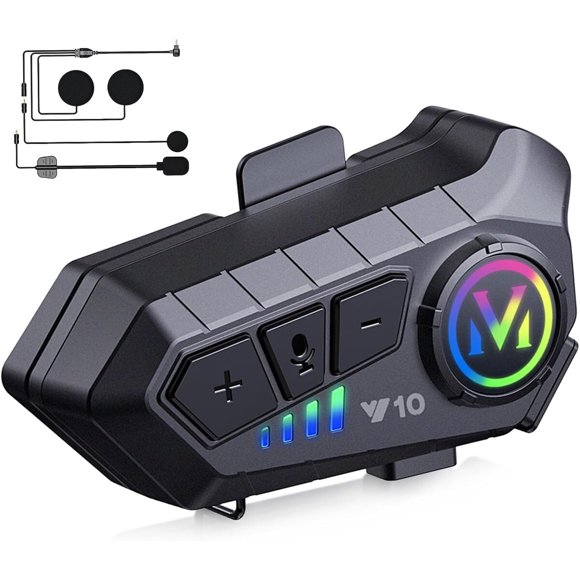 Audífono casco moto SUOOKC TKEJY10 Bluetooth 5.3 IPX6