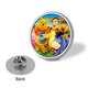 thumbnail image 3 of Winnie Pooh-Theme Round Button Badge: Premium Metal Construction, Ideal for High-End Events 2.8 cm, 3 of 6