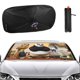 thumbnail image 1 of Kung Fu Panda: La Franquicia Sombrilla Solar para Auto - Protector de Parabrisas Plegable | Cortina Solar Delantero | Bloqueo UV y Aislamiento de Calor 133x73cm, 1 of 6