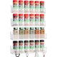 thumbnail image 1 of Nieifi Spice Rack Wall Mount, 4 Pack, Clear, 2 Depth, ScrewA, 1 of 3