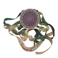 Bothyi - Pandereta De 6 Pulgadas Para Niños, Juguete Educativo Musical Para Fiesta De Baile, Color Verde