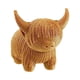 thumbnail image 2 of Figura De Vaca Mini Recuerdos Regalo Artesanía Adorno Para Oficina Chimenea Gabinete S Marrón, 2 of 3